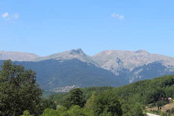 mountains in the mountains