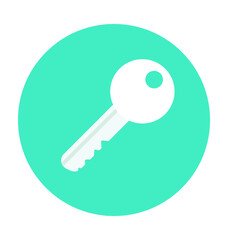 Key Colored Vector Icon