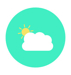 Sunrise Colored Vector Icon
