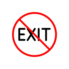 stop exit