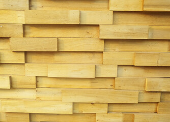The four beams are placed in alternating rows of wood. Texture background