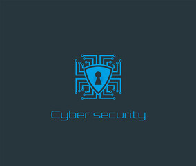 Cyber security logo