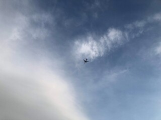 paragliding in the sky