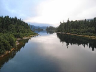 Fototapeta na wymiar Vancouver Island - Strathcano Provincial Park