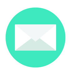 Envelope Colored Vector Icon 