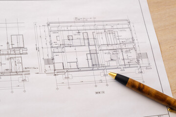 設計イメージ　建築図面　住宅　施設