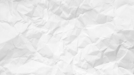 White Paper Texture background. Crumpled white paper abstract shape background with space paper recycle for text