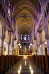 interior of a church