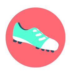 Sports Shoes Colored Vector Icon