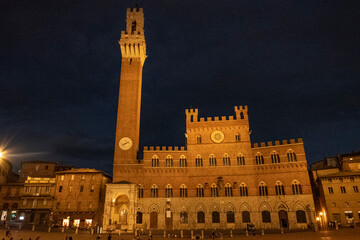 Obraz premium Siena Piazza del Campo