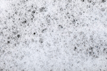 White soap sud texture background.
