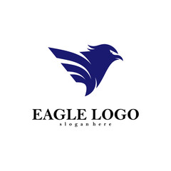 Eagle logo vector template. concept design