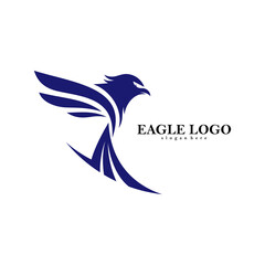 Eagle logo vector template. concept design
