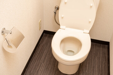 A toilet room in Japanese house