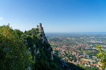 Rocca della Guaita, castle in San Marino republic, Italy
