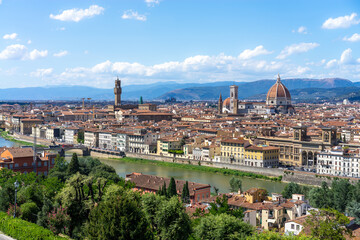 Fototapeta na wymiar Florence, Italy. Firenze landmarks