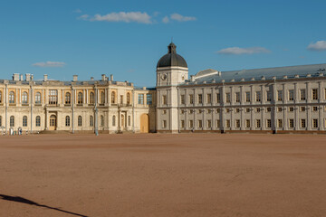 Fototapeta na wymiar architecture, palace, building, gatchina, Sankt-Peterburg, europe