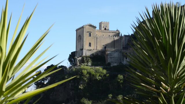 The church of San Nicol&ograve; in the Borgo di Savoca in Sicily