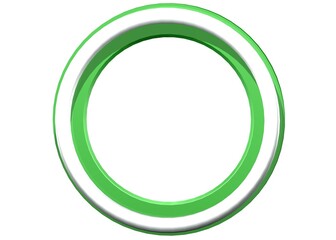 green circle frame