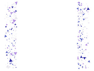 Triangle Explosion Confetti. Triangles Blast Falling Confetti. Broken