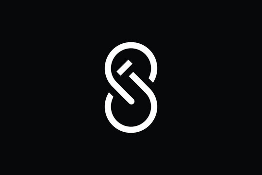 SJ logo letter design on luxury background. JS logo monogram initials letter concept. SJ icon logo design. JS elegant and Professional letter icon design on black background. J S SJ JS