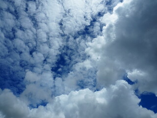 Obraz premium apart of cloud on blue sky 19