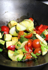 Mix of grilled vegetables