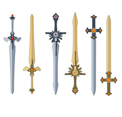 ANCIENT ROMAN SWORDS, SHIELDS AND HELMETS, HISTORICAL WEAPONS OF WAR TRADITIONAL ITALIAN AND WORLD NORMAN SYMBOLS