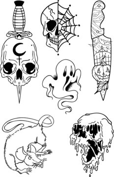 Tattoo Flash Art Images – Browse 7,508 Stock Photos, Vectors, and Video