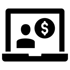 A solid design, icon of online investor