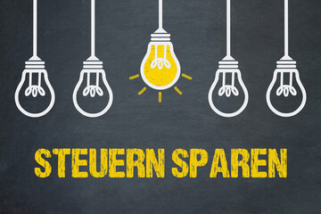 Steuern sparen