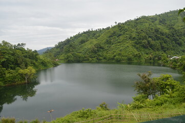 lake in the mountains
