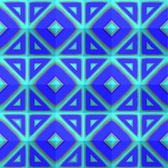  Geometric vector pattern with triangular elements. Seamless abstract ornament for wallpapers and backgrounds. 