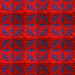  Geometric vector pattern with triangular elements. Seamless abstract ornament for wallpapers and backgrounds. 