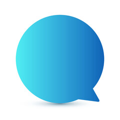 Modern Social network notification icon. Message (Chats, Comments) icon, Online messaging. Eps10 vector illustration.