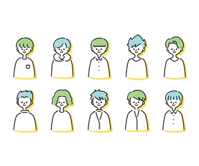 いろいろな男性