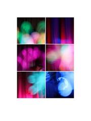 Abstract six set of background colorful light background with write space to write your text