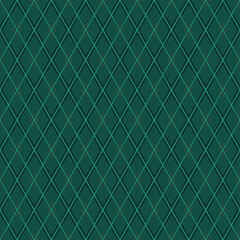 Seamless turquoise pattern with diamonds