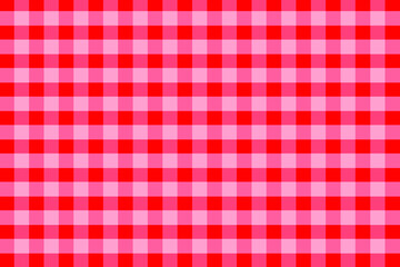 Red Gingham Pattern Background