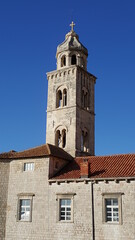 Fototapeta na wymiar tower of the church of the holy sepulchre
