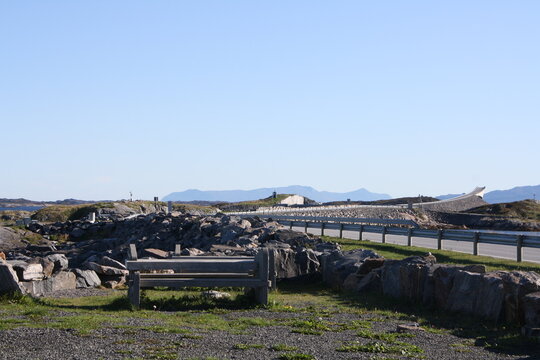 Atlanterhavsveien, Noruega. La carretera del Atl&aacute;ntico Norte. Realmente peligrosa en invierno peroa la vez espectacular.