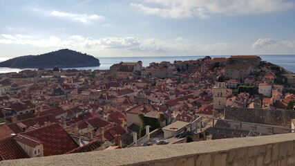 Obraz premium view of the city