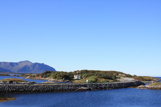 Atlanterhavsveien, Noruega. La carretera del Atl&aacute;ntico Norte. Realmente peligrosa en invierno peroa la vez espectacular.