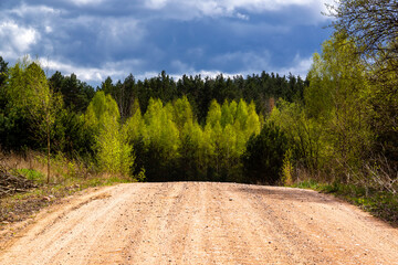 Wiosna na Wzgórzach Sokólskich, Podlasie, Polska © podlaski49