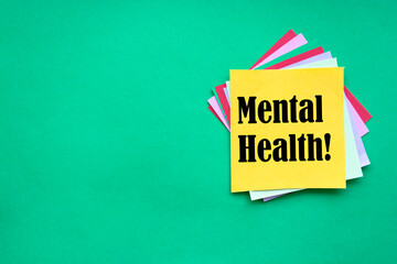 Word writing text Mental Health. Business concept