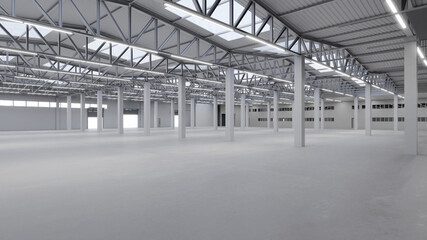 Industrial Building Interior 2