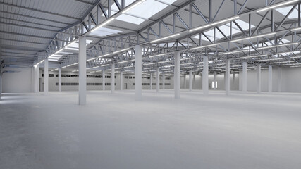 Industrial Building Interior 2