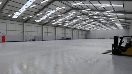 Industrial Building Interior 3