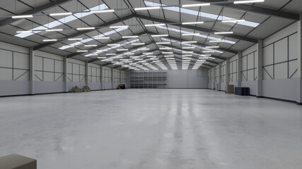 Industrial Building Interior 3