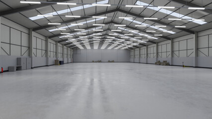 Industrial Building Interior 3